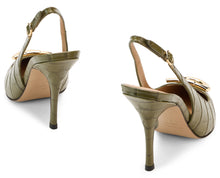 Load image into Gallery viewer, Slingback in leather