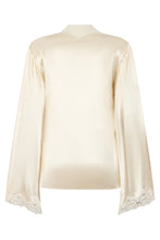 Load image into Gallery viewer, Viscose blouse with lace