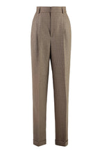 Load image into Gallery viewer, Peace motif jacquard trousers