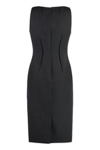 Load image into Gallery viewer, Virgin wool midi dress