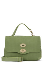 Load image into Gallery viewer, Postina bag small in green amoretto leather