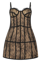 Load image into Gallery viewer, Lace Dress with Corset