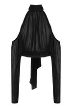 Load image into Gallery viewer, Ruched silk top