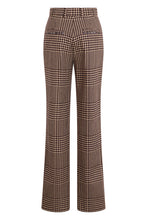 Load image into Gallery viewer, Houndstooth pants with high waist