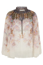 Load image into Gallery viewer, Blouse with floral print
