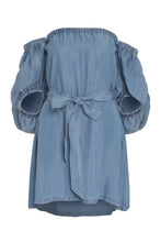 Load image into Gallery viewer, Denim mini dress