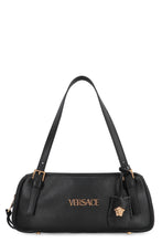 Load image into Gallery viewer, Versace Tag leather shoulder bag