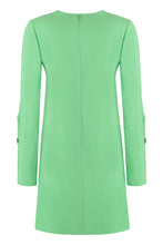 Load image into Gallery viewer, Aquarios crepe dress