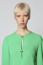 Load image into Gallery viewer, Aquarios crepe dress