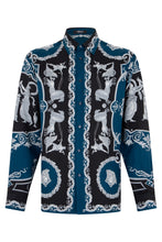 Load image into Gallery viewer, Silk shirt with print