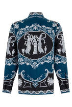 Load image into Gallery viewer, Silk shirt with print