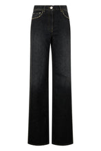 Load image into Gallery viewer, Regular High-Waisted Jeans with Studs