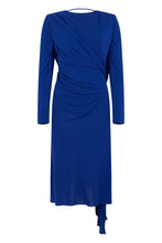 Load image into Gallery viewer, Midi dress with draping