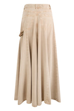 Load image into Gallery viewer, Long denim skirt