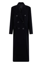 Load image into Gallery viewer, Long double-breasted coat