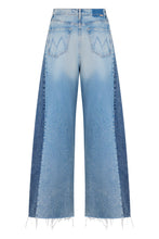 Load image into Gallery viewer, Wide leg jeans in cotton