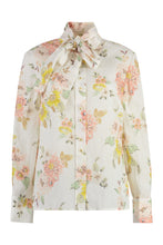 Load image into Gallery viewer, Printed satin blouse