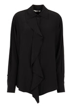 Load image into Gallery viewer, Ruffled silk blouse