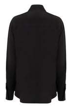 Load image into Gallery viewer, Ruffled silk blouse