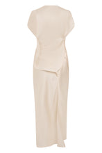 Load image into Gallery viewer, Long dress with draping