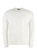 Load image into Gallery viewer, virgin wool crew-neck sweater