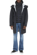 Load image into Gallery viewer, Technical fabric parka with internal removable down jacket
