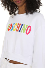 Load image into Gallery viewer, Cropped cotton sweatshirt