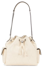 Load image into Gallery viewer, Elegant beige leather bag versatility assured