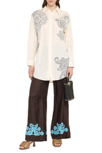 Load image into Gallery viewer, Silk-cotton blend shirt