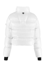 Load image into Gallery viewer, Claret quilted down jacket