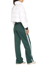 Load image into Gallery viewer, Claret quilted down jacket