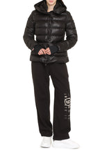 Load image into Gallery viewer, Armoniques hooded nylon down jacket