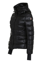 Load image into Gallery viewer, Armoniques hooded nylon down jacket