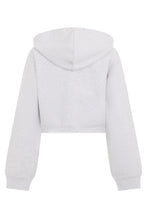 Load image into Gallery viewer, Crop hoodie with zip