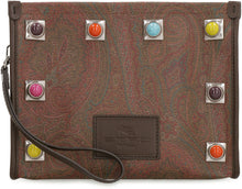 Load image into Gallery viewer, Jacquard fabric clutch