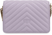 Load image into Gallery viewer, Love Click Mini quilted leather crossbody bag