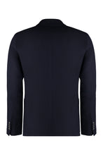 Load image into Gallery viewer, Double-breasted virgin wool jacket