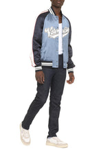 Load image into Gallery viewer, Embroidered satin bomber