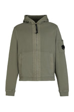 Load image into Gallery viewer, Cotton hoodie with zipper and hood