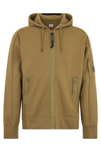 Load image into Gallery viewer, Hooded zip sweatshirt in cotton