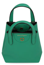 Load image into Gallery viewer, Gancini Leather mini crossbody bag