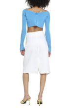 Load image into Gallery viewer, Pralu ribbed cropped cardigan