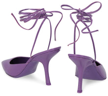Load image into Gallery viewer, Jen leather pointy-toe pumps