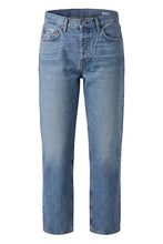 Load image into Gallery viewer, Straight leg jeans in cotton denim