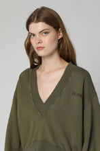 Load image into Gallery viewer, Oversize logo print sweatshirt