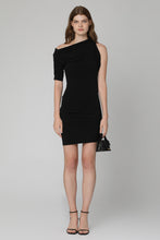 Load image into Gallery viewer, Drapeado stretch viscose dress