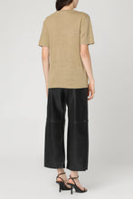 Load image into Gallery viewer, Zewel Logo print linen t-shirt