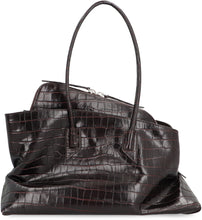 Load image into Gallery viewer, La Passeggiata printed leather bag