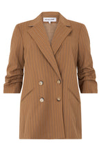 Load image into Gallery viewer, Rupert striped double-breasted blazer