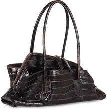Load image into Gallery viewer, Handbag La Passeggiata Small in printed leather